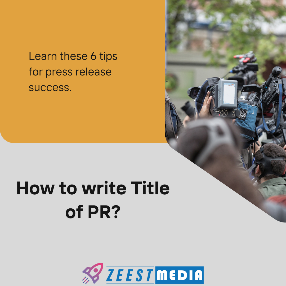 Tips for press releases